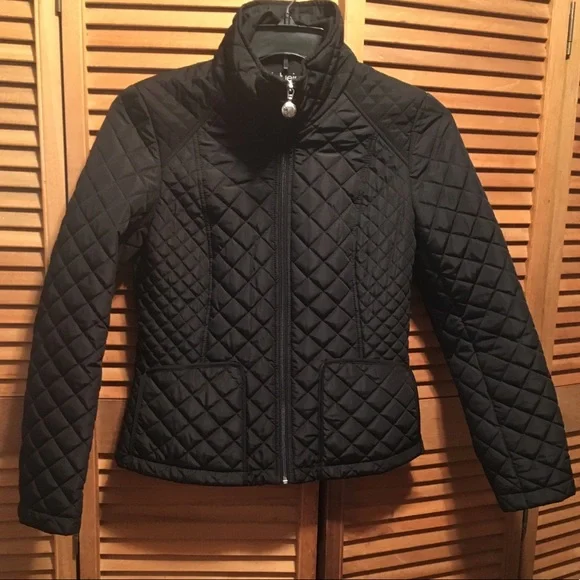 Calvin Klein Black Quilted Jacket - Picture 1 of 8